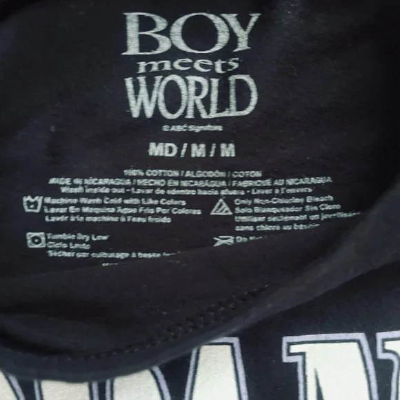 Topanga Lawrence Black Graphic Tee - Picture 3 of 3